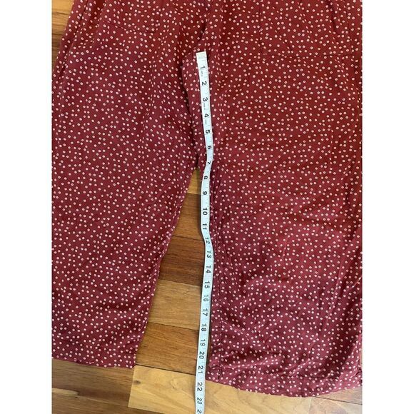 Abercrombie & Fitch Women's Floral Smocked Waist Culottes Size Medium - Picture 7 of 7
